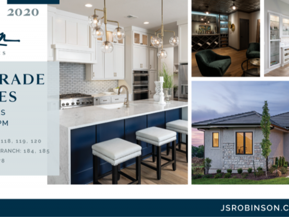 fall 2020 parade of homes flyer with information