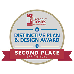 Distinctive Plan & Design Award Second Place